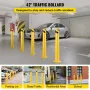 Sikkerhedsstyrke 42 "X4.5" Sikkerhedsbarriere Bollard 4-1/2 "OD