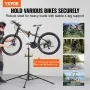 Cykelreparationsstativ, 80 kg kraftigt
