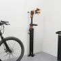 Bike Repair Stand, 36 kg Heavy-duty Steel Bicycle Repair Stand, Adjustable Height Bike Maintenance Workstand with Magnetic Tool 