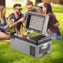 Car Refrigerator 20L Compressor Portable Small Refrigerator Car Refrigerator Freezer Vehicle Car Truck RV Boat Mini Electric Coo
