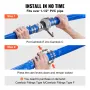 Backwash-slange, 2 i x 50 ft, kraftig PVC flad