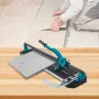 800 mm Tile Cutter Single Rail Manual Tile Cutter 3/5 in Cap w/Precise Laser Positioning Manual Tile Cutter Tools for Precision 