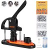Button Maker Machine, 0,98 tommer/25 mm pin maker, installationsfri badge punch press kit, børn DIY gaver knapfremstilling