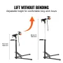 Bike Repair Stand, 30 kg Heavy-duty Aluminum Bicycle Repair Stand, Adjustable Height Bike Maintenance Workstand with Magnetic To