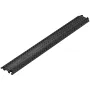 2 PCs Drop Over Cable Cover Ramp 100x13x2 cm, 907 kg/axle Load Capacity, Heavy Duty Cable Hose Protector Ramp, Floor Cord Cover 
