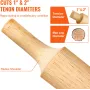 Tenon Cutter, 1\"/25.4mm & 2\""/50.8mm Diameter, with Dual Curved Blades & Button Screws Home Master Kit, Premium Aluminum & Ste