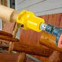Tenon Cutter, 1\"/25.4mm & 2\""/50.8mm Diameter, with Dual Curved Blades & Button Screws Home Master Kit, Premium Aluminum & Ste