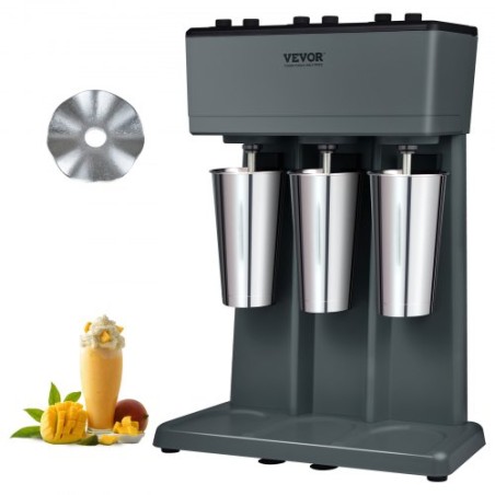 Milkshake Maker Mixer Machine Triple Head rustfrit stål drikke blender