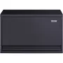 Metal Storage Cabinet, 54.4 kg Load Capacity per Shelf, 50.8 cm Tall Wall-Mounted Powder-Coating Steel Garage Cabinet with Adjus