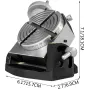 Rotation Tabel 4 tommer/100 mm Horisontal lodret roterende