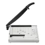 Paper Cutter, Guillotine Trimmer, 15" Cut Length, 16 Sheets Capacity, Heavy Duty Guillotine Paper Cutter with Guard Rail/Blade