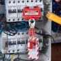 42 pcs lockout tagout -sæt, elektrisk sikkerhed Loto -sæt