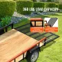 TrailTailgate er Lift Assist, Max 180 lbs Load Capacity, Compatible with Open Utility Trailer Tailgate and Ramp, with 10 to 24 I