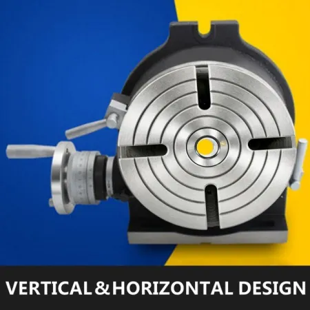 Rotary Table 20.3 cm Vertical & Horizontal Rotary Table, 20.3 cm Horizontal Vertical HV8 Precision 3MT Milling Drilling Machine 