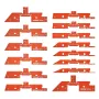 Router Table Setup Bars, 14 pcs, Precision Aluminum Setup Blocks Height Gauge Set, with Laser Engraved Size Markings Storage Cas