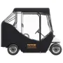 Golfvognskabinet, 600D Polyester Driving Enclosion med 4-sidet