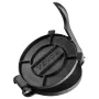 Tortilla Press, 8 Inch Tortilla and Roti Maker, Cast Iron Heavy Duty Tortilladora Press, Pre-Seasoned Pataconera Maker with 100 