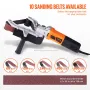 Belt Sander Adapter for Angle Grinder, Pipe or Tube Sanding Attachment with M14 Metric Thread and 10PCS Sanding Belts, Belt Sand
