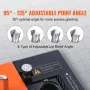 MR-20G Drill Bits Sharpener 3-20mm Bits Grinder Sharpener with 18 Collets