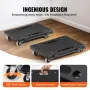 Furniture Dolly, 226.8 kg Capacity Each Count, Furniture Mover with Wheels, Portable Moving Rollers 4 Wheels Heavy Duty, Small F