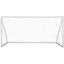 Bærbart fodboldmål, 12x6 ft fodboldnet, voksne børn baghaven fodbold net, stort praksis fodbold net, ungdomsuddannelse fodbold