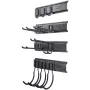 Garage Tool Organizer, 600 lbs Max Load Capacity, Wall Mount Yard Garden Storage Rack Organization Heavy Duty with 10 Adjustable
