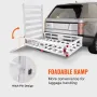 50 x 29.5 x 8.7 inch Hitch Cargo Carrier, 500lbs Capacity Trailer Hitch Mounted Cargo Basket, Aluminum Luggage Carrier Rack with