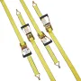Ratchet Bind Down Straps (4PK), 5000 lb Break Strength, Double