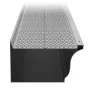Gutter Guard, 152mm Width, Aluminum Leaf Filter DIY Gutter Cover, 52 PCS 528cm Total Length, 4mm Hole Diameter & 0.5mm Thick Rap