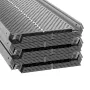 Gutter Guard, 152mm Width, Aluminum Leaf Filter DIY Gutter Cover, 52 PCS 528cm Total Length, 4mm Hole Diameter & 0.5mm Thick Rap