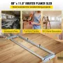 Router slæde, 60 tommer / 152,4 cm bredde, pladeguide jig til