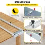 Router slæde, 60 tommer / 152,4 cm bredde, pladeguide jig til