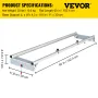 Router slæde, 60 tommer / 152,4 cm bredde, pladeguide jig til