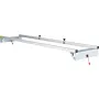 Router Sled, 60 inches / 152.4cm Width, Slab Guide Jig for Woodworking with Locking Function, Portable and Easy to Adjust, Trimm
