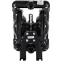 Air-Operated Double Diaphragm Pump 25.4mm(1 inch) Inlet Outlet Aluminum 91 L/min(24 GPM) Max 8 bar(120PSI) for Industrial Use