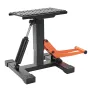 Dirt Bike Lift Stand, Motorcycle Jack Lift Stand 440 lbs Capacity and Hydraulic Lift Operation, Adjustable Height Hoist Table, f