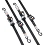 Ratchet Bind Down Straps (4PK), 5208 lb Max Break Strength