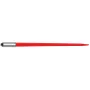 Hay Spear 32" Bale Spear 1350 lbs Capacity, Bale Spike Quick Attach Square Hay Bale Spears 1.4" Wide, Red Coated Bale Forks, Bal