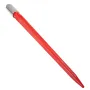 Hay Spear 32" Bale Spear 1350 lbs Capacity, Bale Spike Quick Attach Square Hay Bale Spears 1.4" Wide, Red Coated Bale Forks, Bal