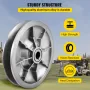 Golf Cart High Torque Driven Clutch for Club Car DS & Precedent 1997 to Up Club Car 4-Cycle Gas Golf Cart Model, Silver