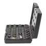 Bolt Extractor Set, 29-Piece Bolt and Nut Remover Set, 6mm to 10mm, 13/32" to 3/4", CR-MO Steel Extraction Socket Set with Stora