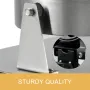 Rotated Commercial Round Waffle Maker Nonstick Electric Rotating Egg Waffle Maker Machine Stainless Steel Temperature and 