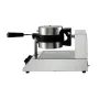 Rotated Commercial Round Waffle Maker Nonstick Electric Rotating Egg Waffle Maker Machine Stainless Steel Temperature and 