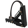 Hydraulic Backhoe Thumb, 45.72 cm 12.70 mm Thickness Heavy Duty Excavator Thumb, Black Steel Weld On Thumb Attachments with Hydr