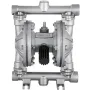 Air-Operated Double Diaphragm Pump, Inlet & Outlet, Stainless Steel Body, 11.36 L/min, PTFE Diaphragm Pneumatic Transfer Pump fo