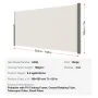 Udtrækkelig sidemarkise, 71''x 138'' udendørs privatlivsskærm