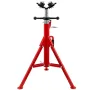 Pipe Jack Stand, Model V-hoved 1107A Hoved Høj foldet