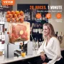 Kommerciel orange juicer -maskine 120W juice Squeezer Extractor