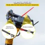 Hay Spear 49" Bale Spear 3000 lbs Capacity, Bale Spike Quick Attach Square Hay Bale Spears, Red Coated Bale Forks, Bale Hay Spik