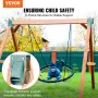 A-Frame Middle Swing Brackets, Heavy Duty Carbon Steel Swing